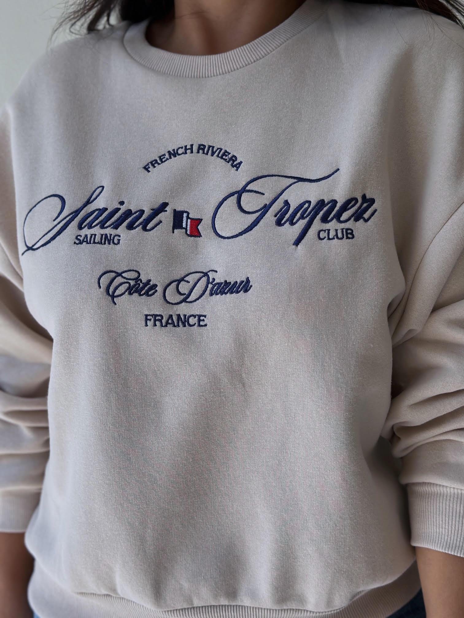 Sweat en francais sale