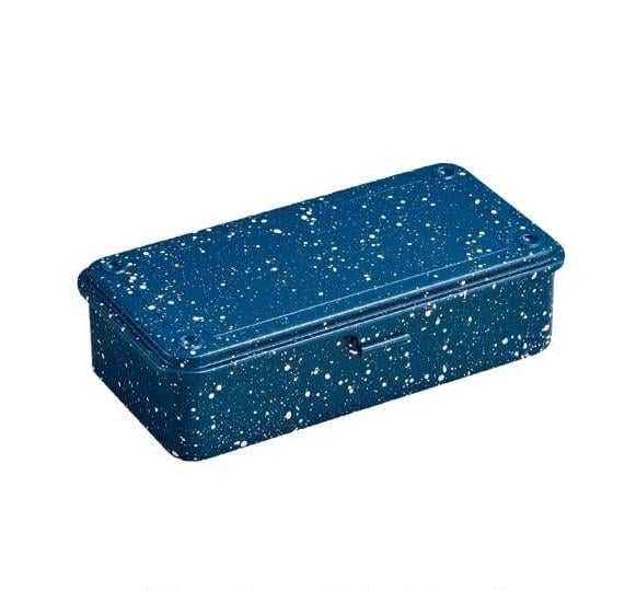 Toyo Steel T-190 Tool Storage Box Japanese Indigo Metal Saklama Kutusu