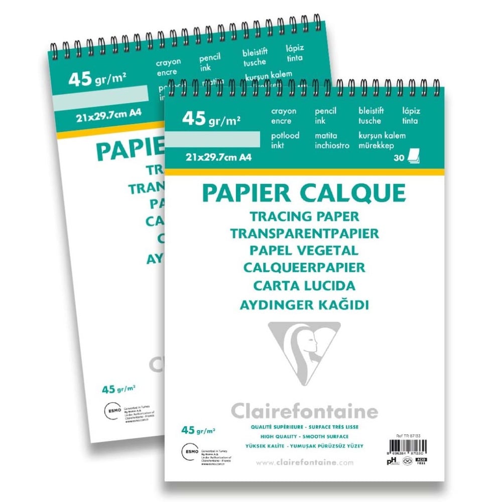 Clairefontaine Papier Calque A4 Aydınger Kağıdı