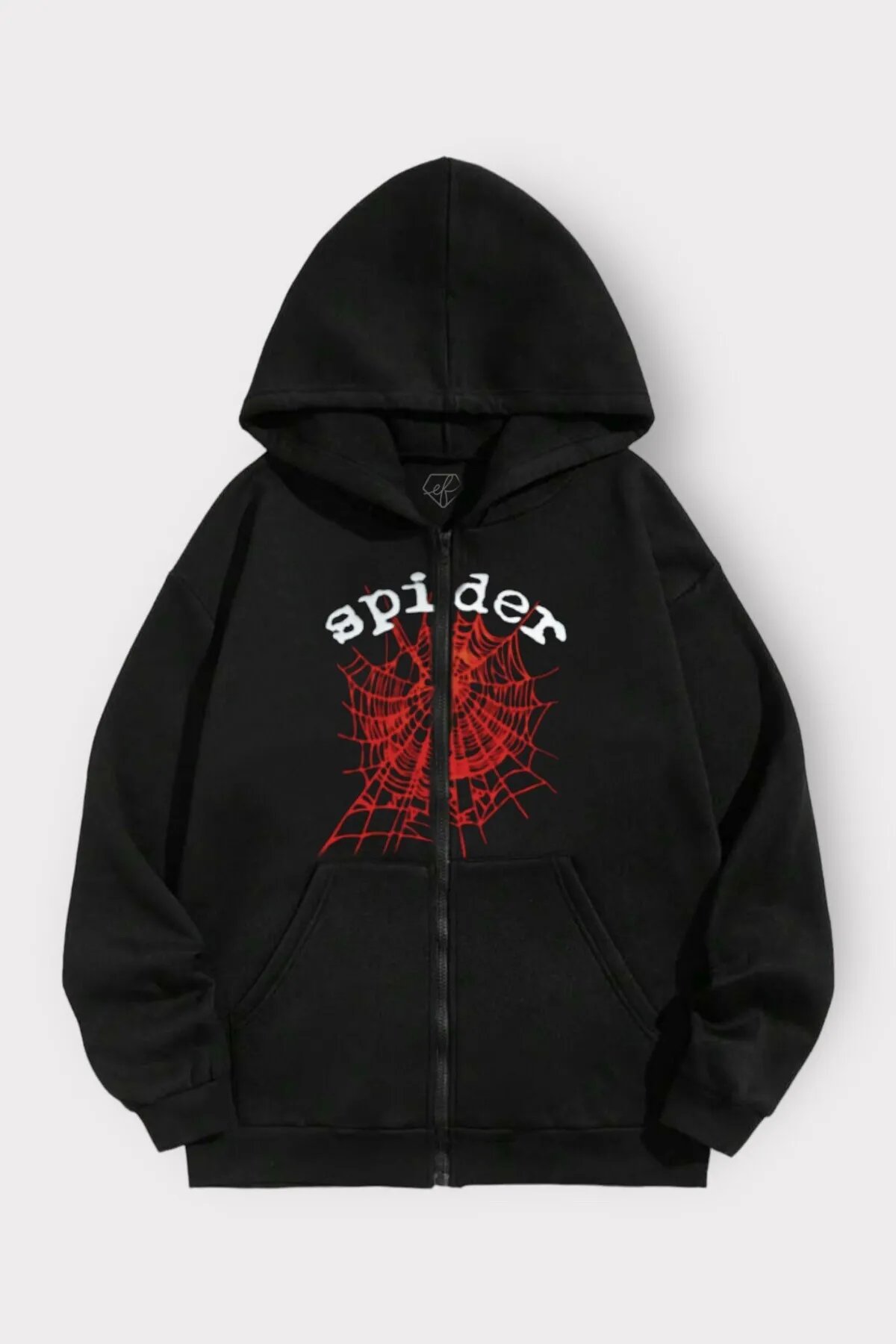 Yeşil Basic Oversize Kapüşonlu Hırka - Gofeel