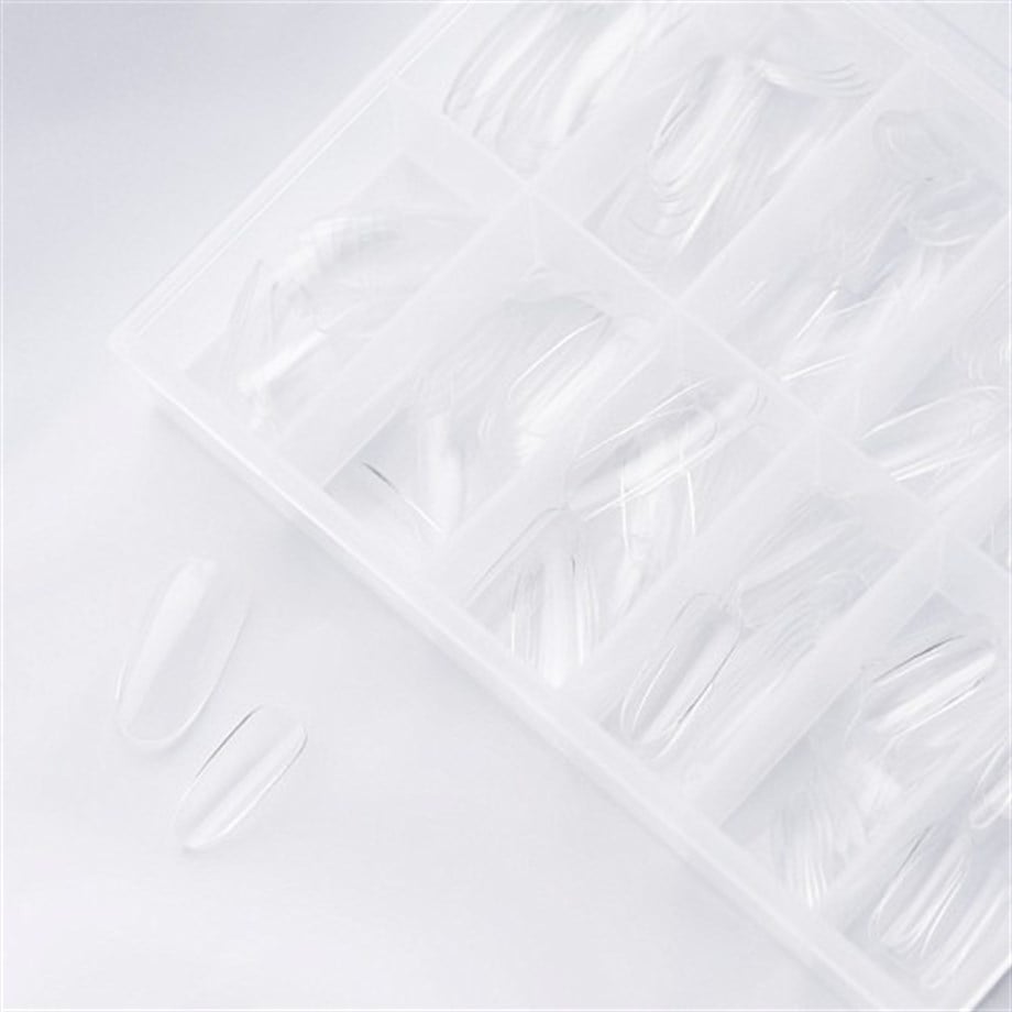 GEL Tips, Şeffaf (Oval), kutuda 240 adet