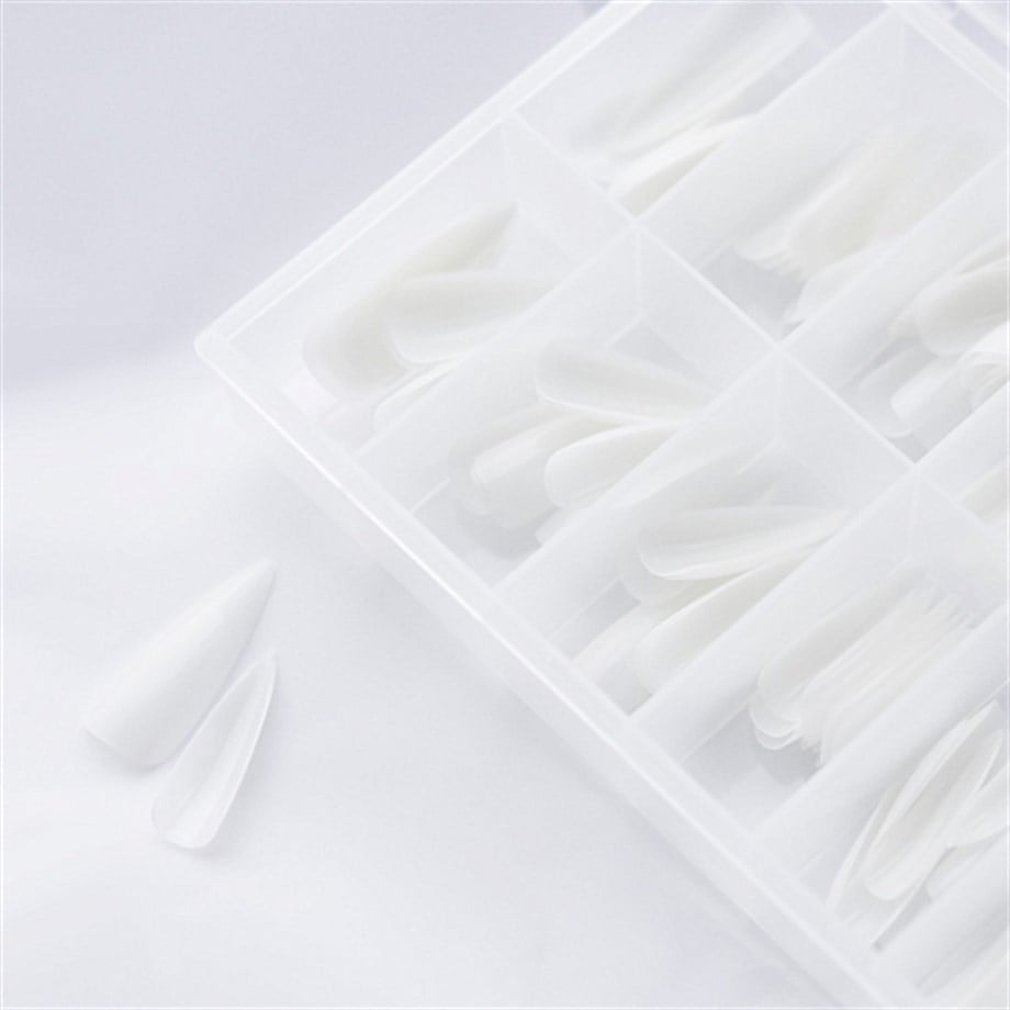 GEL Tips, Süt Beyazı (Badem), kutuda 120 adet