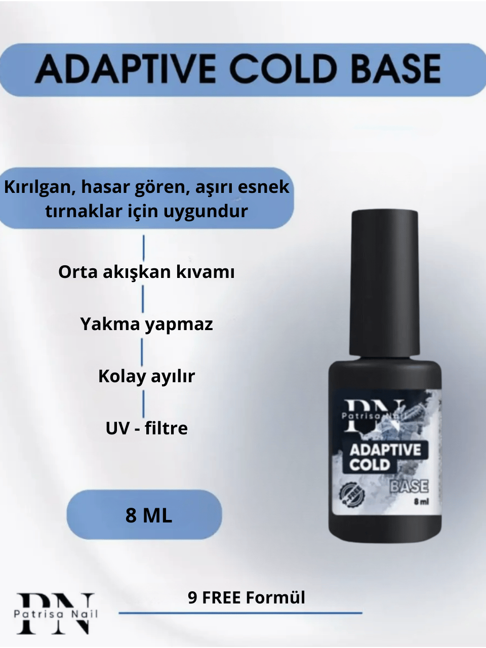 Adaptive Cold - Uyarlanabilir Soğuk Base coat 8 ml