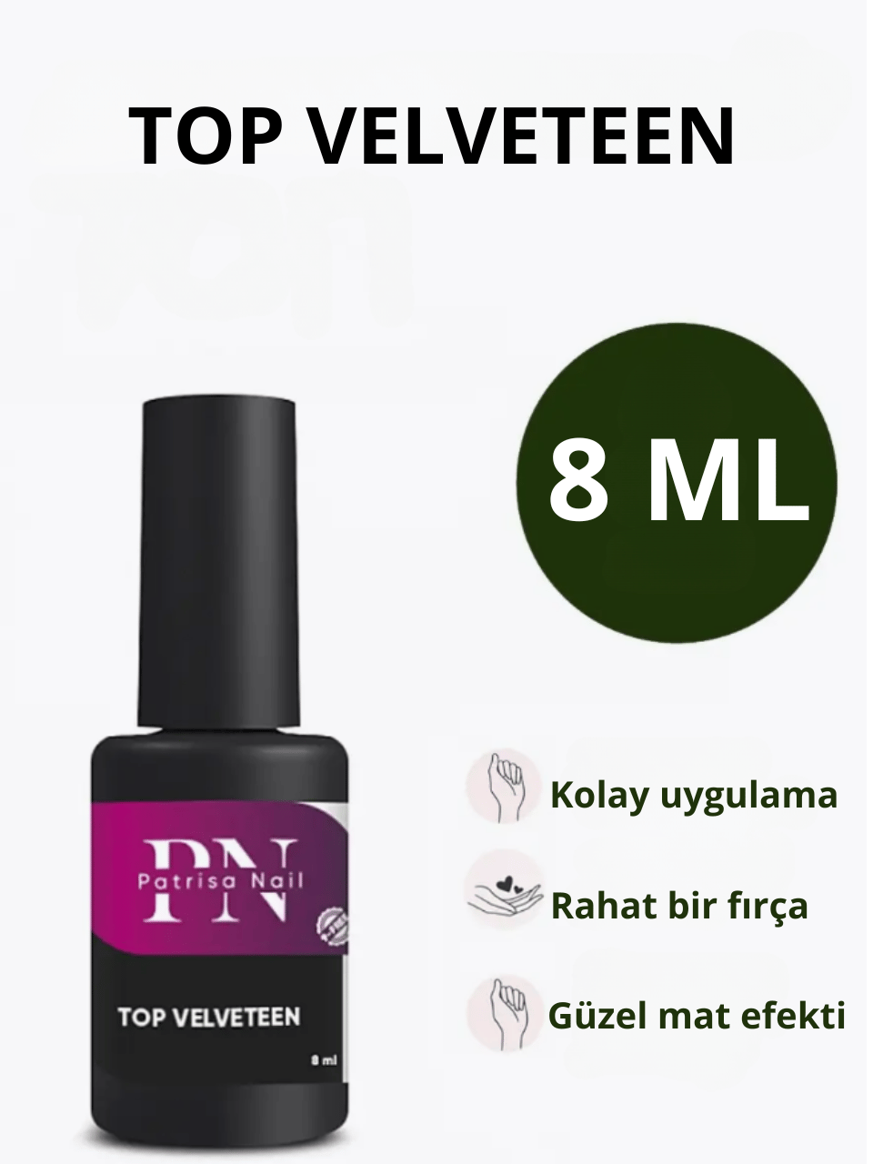 Velvet Top coat No Wipe 16 ml
