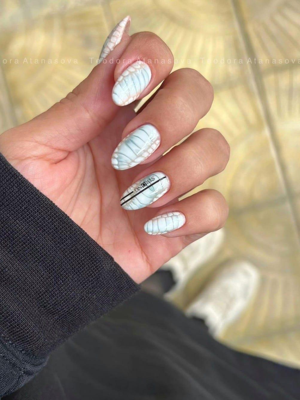 Top coat Silicone Gel - Mermer efekti akvarel tektiği 8 ml