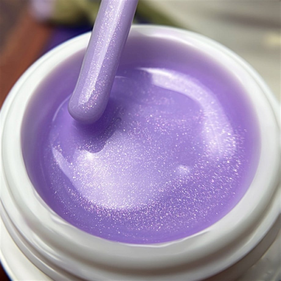 SOFT Pudding Gel - Jel Lilac ışıltılı 15 gr