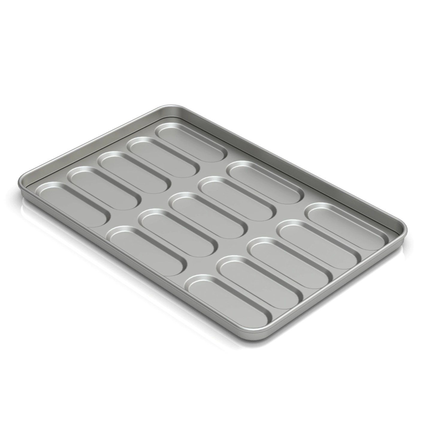 Poêle d’aluminium à Sandwich 49x74 cm
