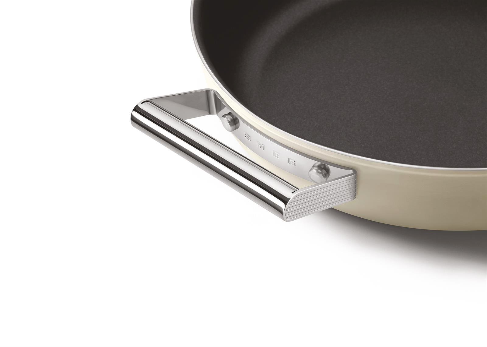 Smeg Padella 28cm Cream Frying Pan