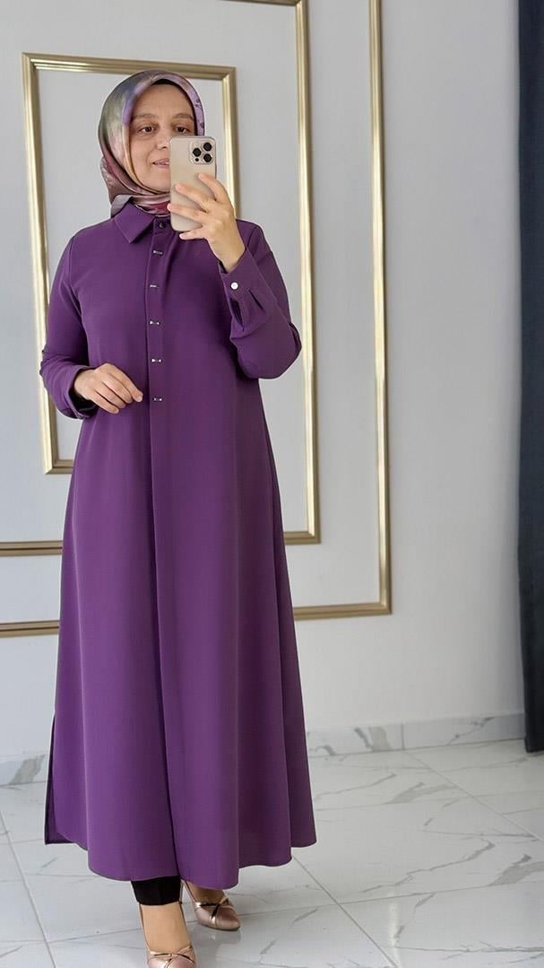 Zımba Detaylı Violet Giyçık FRY