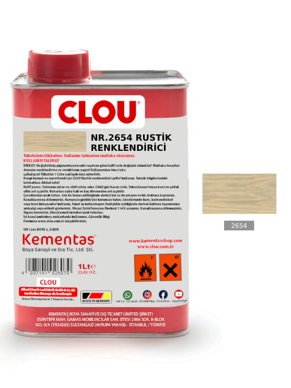 Solvent Bazlı Renklendiriciler 1Lt Ürününi Hemen İncele