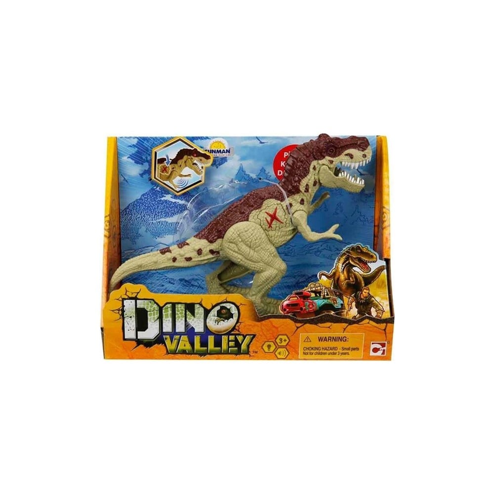 Sesli ve Işıklı Dino Valley Dinozor - Gri