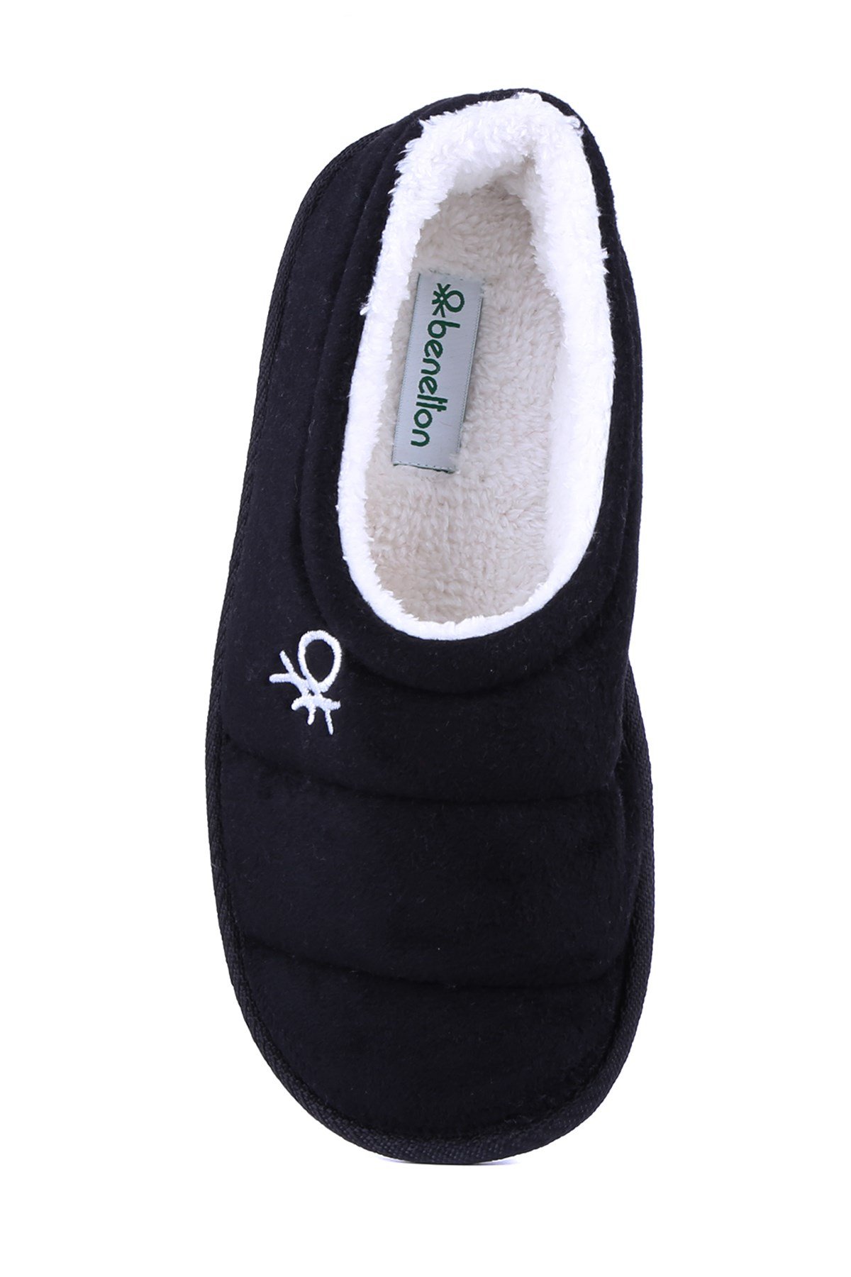 Benetton - Siyah Renk Kadın Panduf Ev Ayakkabısı1165 - M.K.06.22K.00003|988