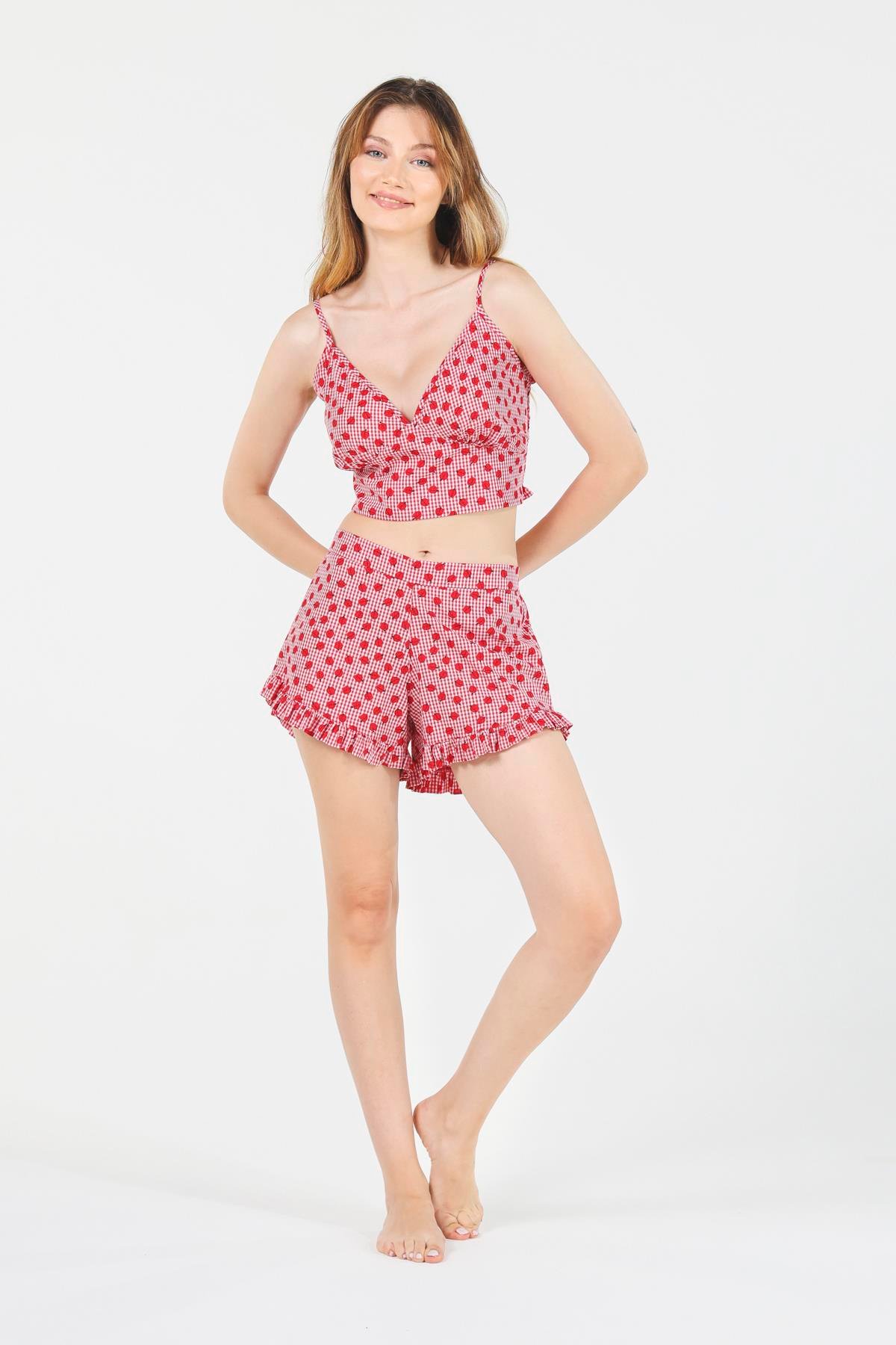 Red Ladybird Pijama Takımı | Ladybir Pijama Modeli