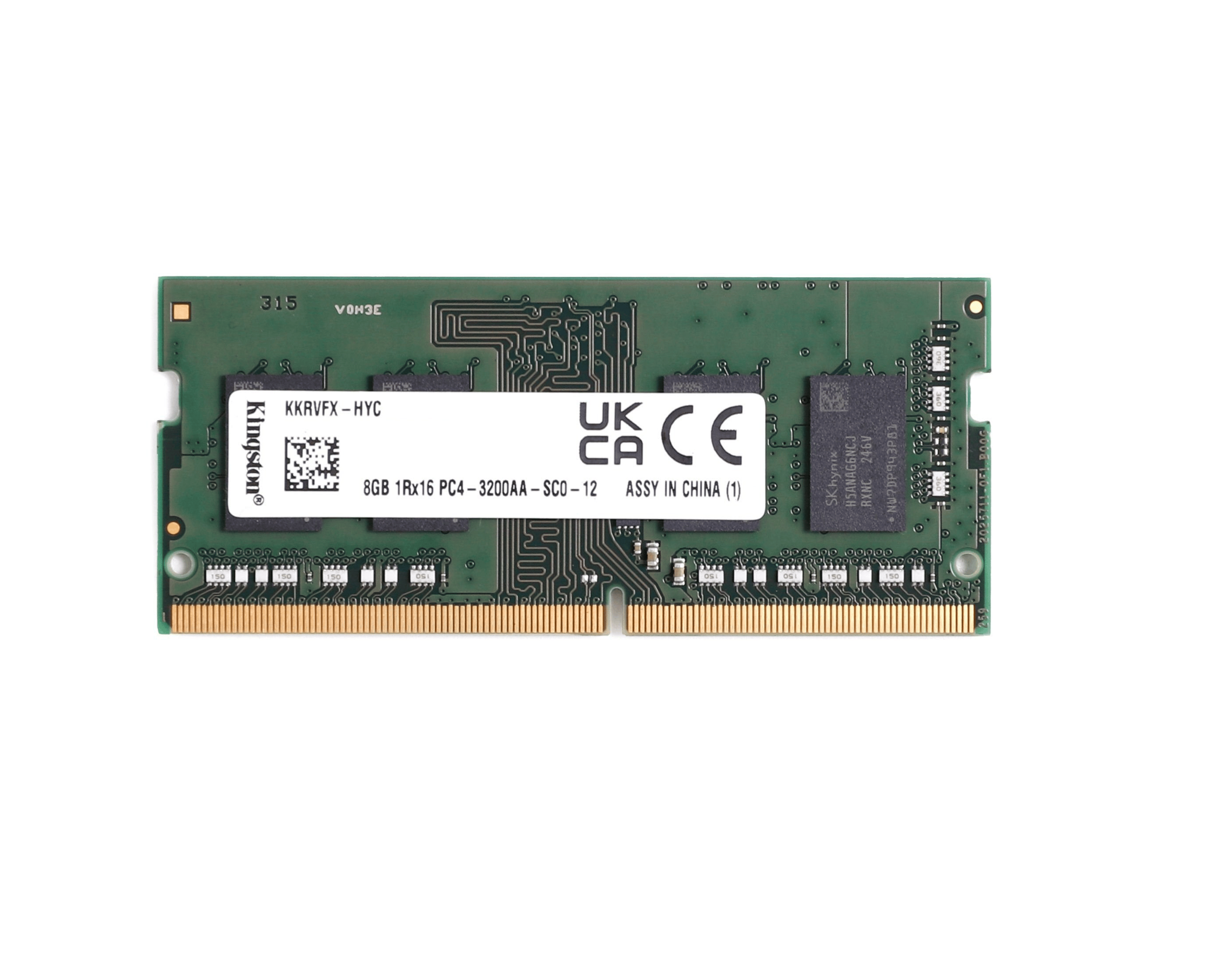 PCパーツ Kingston 8GB DDR4 SO-DIMM （KKRVFX-HYC)
