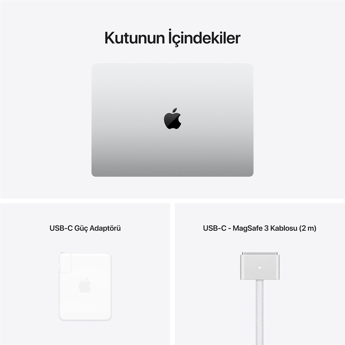 Apple MK1H3TU/A - MacBook Pro 16" 10-Core CPU 32-Core GPU Apple M1 Max 32GB  1TB SSD Silver MK1H3TU/A