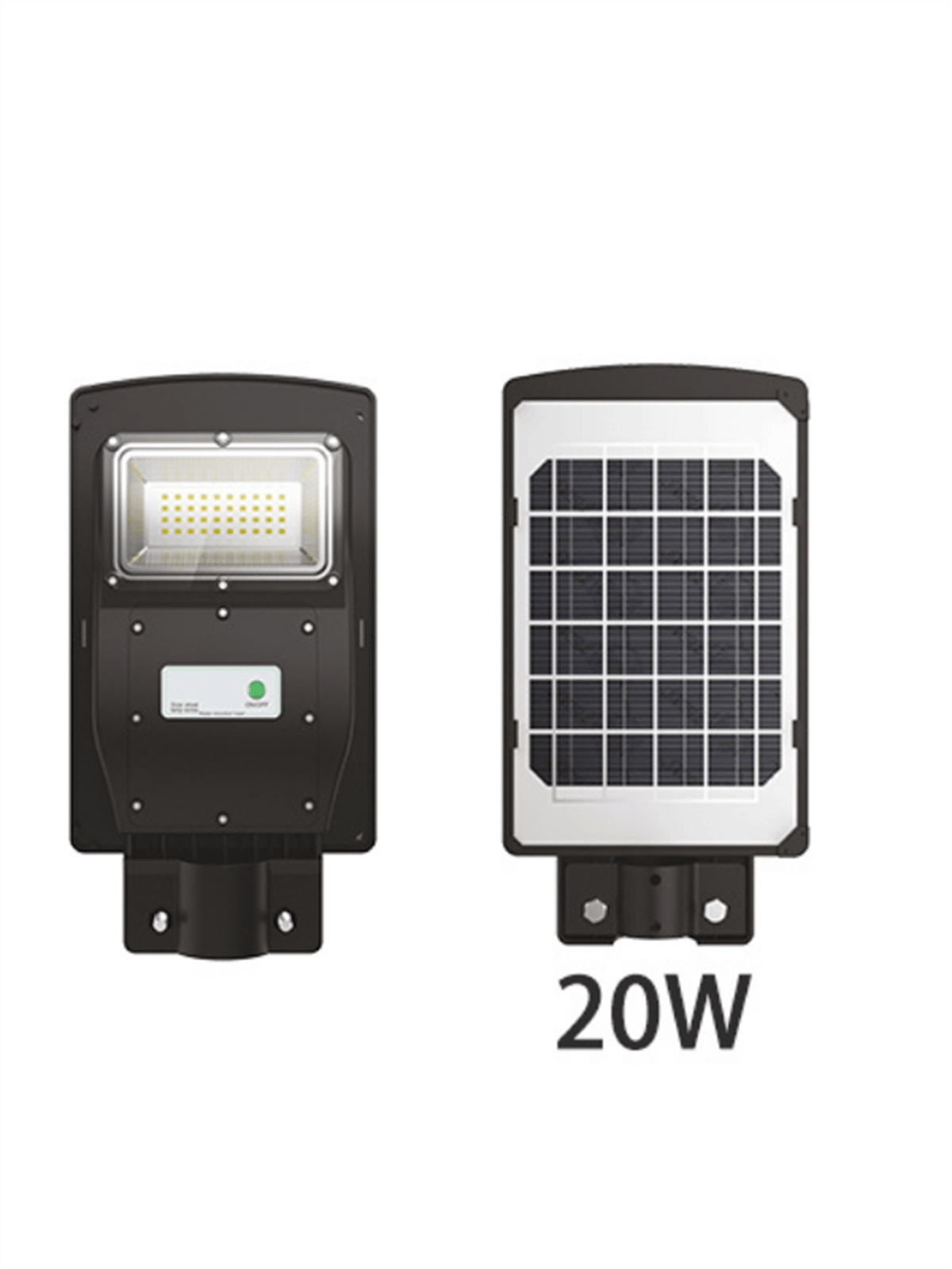 LivX Güneş Panelli Bahçe Sokak Lambası Solar Lamb Güneş Enerjili Lamba 20W  SLTP