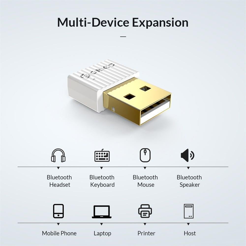 Orico Wireless Bluetooth 5.0 Receiver Alıcı USB Siyah BTA-508 |  Livaticaret.com