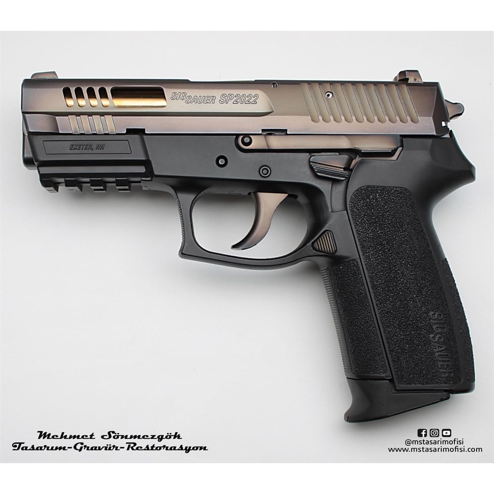 Sig Sauer SP2022 Modifiye // Özel Modifiye,Çekme Kertiği,Eskitme