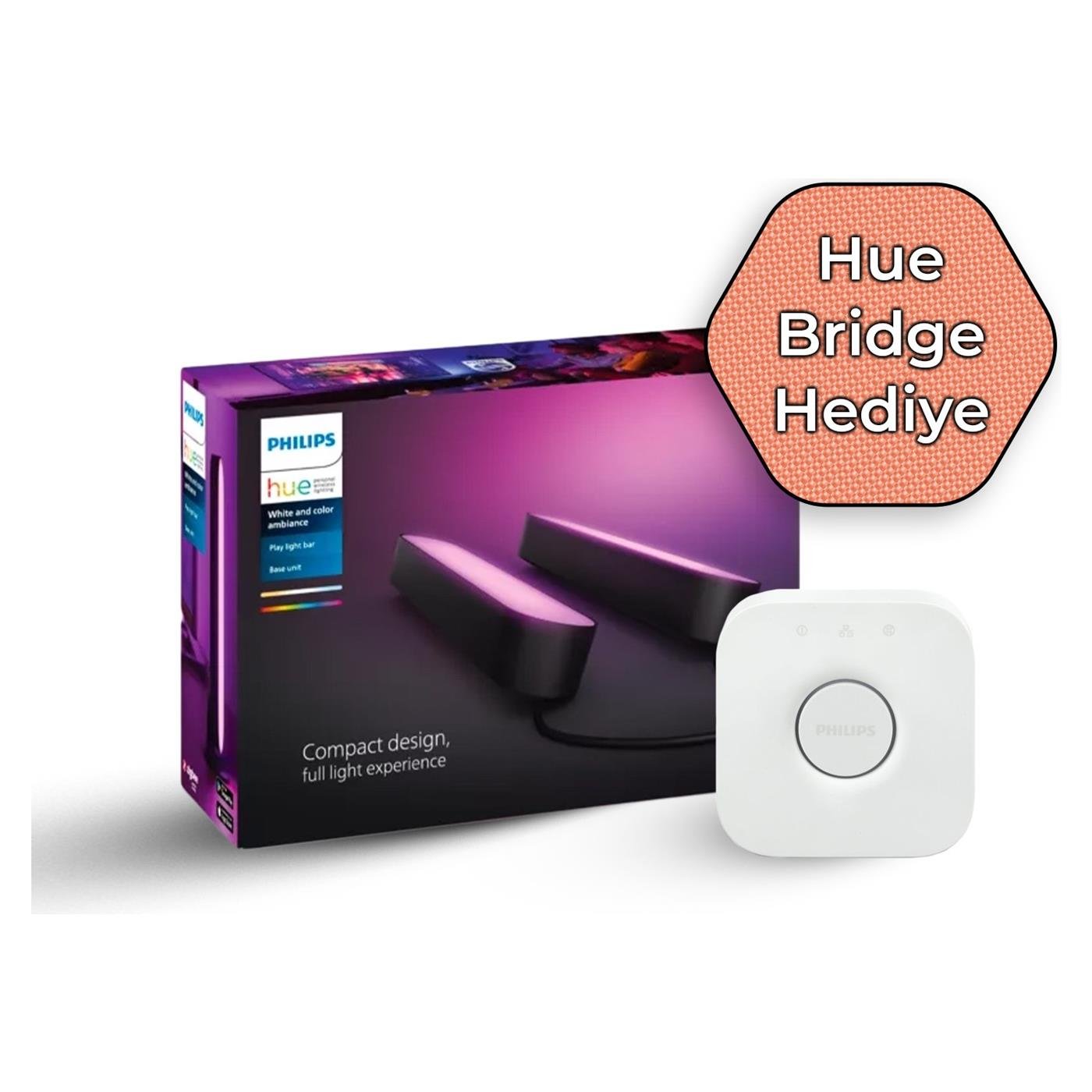 Philips Hue Play 2'li Özel Set - Hue Bridge - intros | Philips
