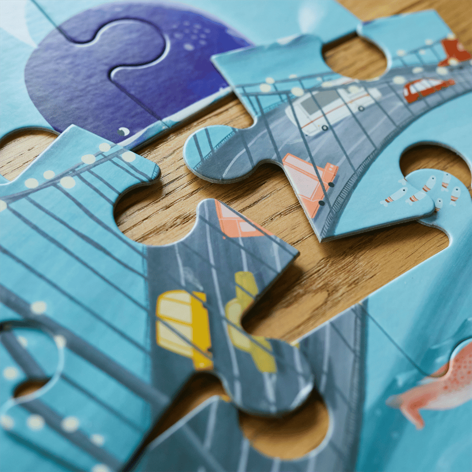 Fairy Tale Puzzle - 24 Parça Çantalı Dev Yer Puzzle ve Posteri|My Kid  Concept