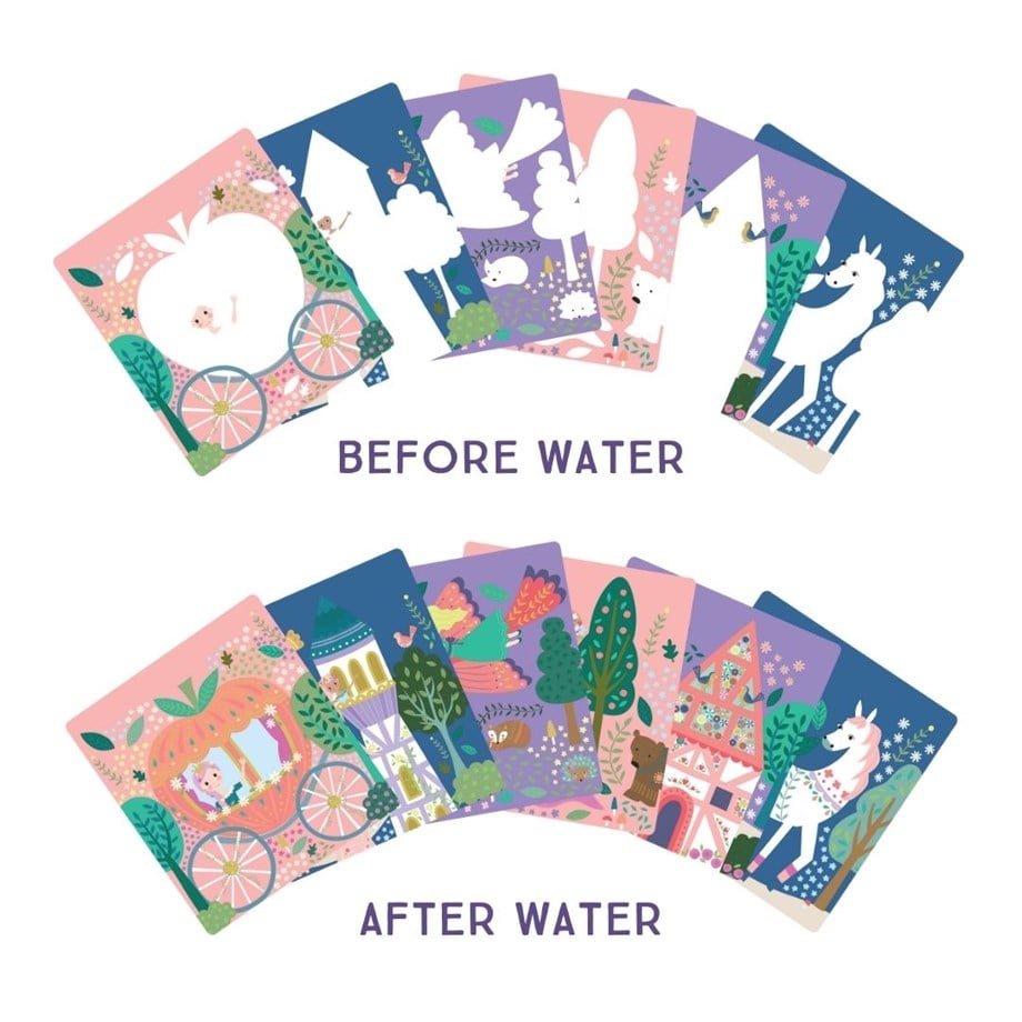 Renk Değiştiren Water Magic Boyama Kitabı / Fairy Tale - My Kid Concept