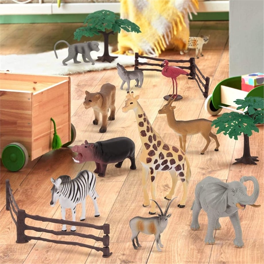 60 Parça Büyük Oyun Seti - Safari Dünyası - My Kid Concept
