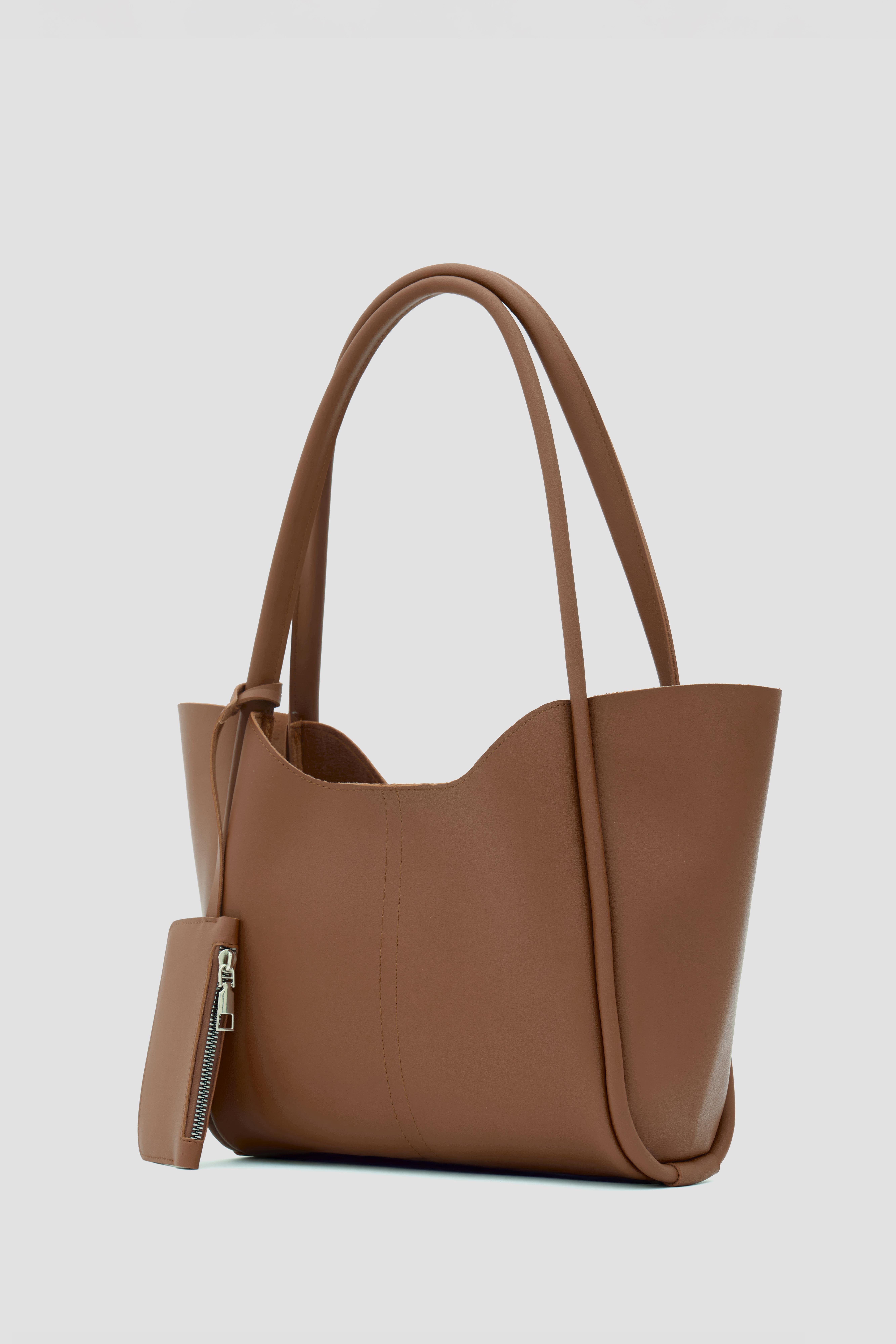 Halsey Cüzdanlı Omuz Çantası Taba