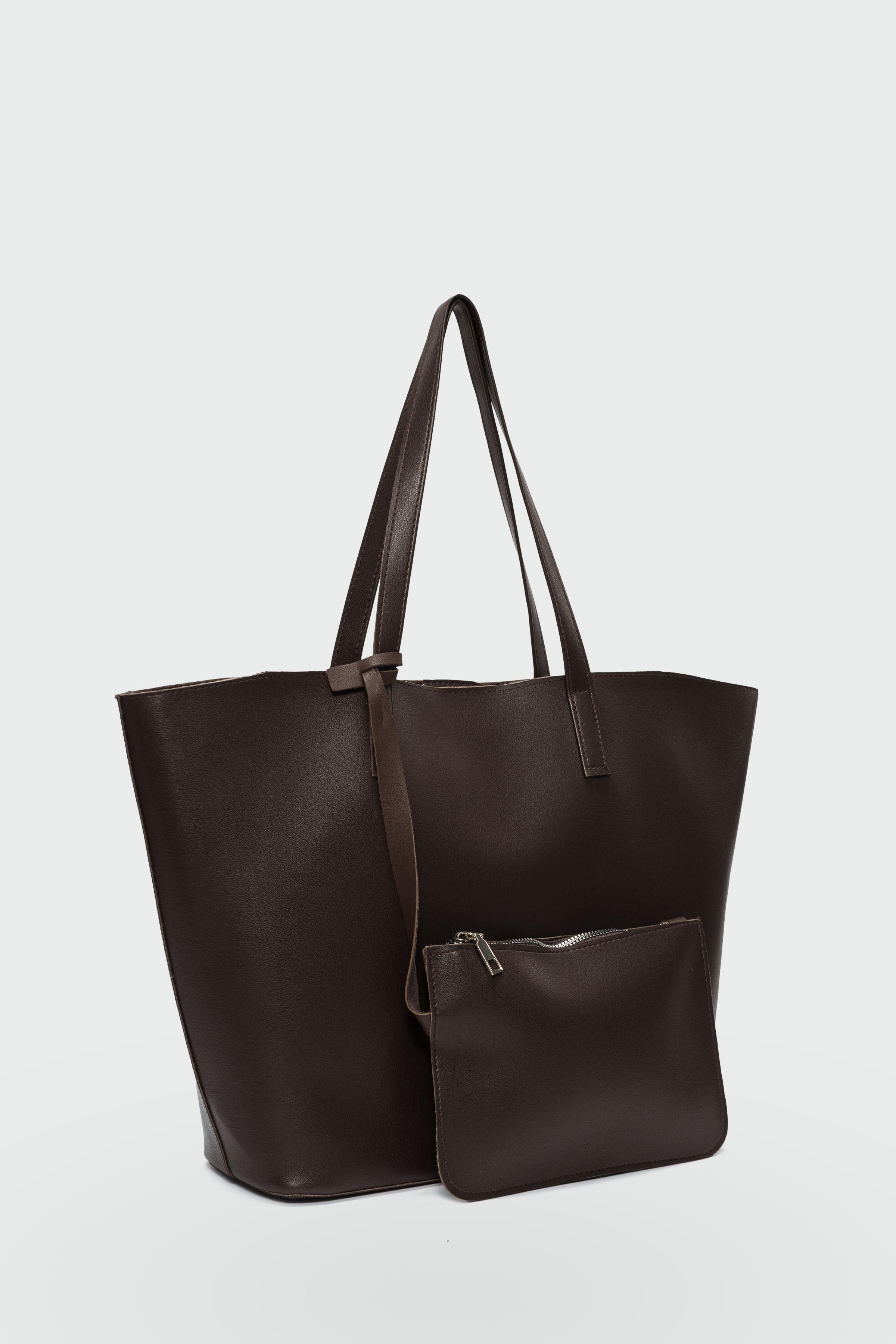 Carrie Cüzdanlı Omuz Çantası Acı Kahve | Shule Bags
