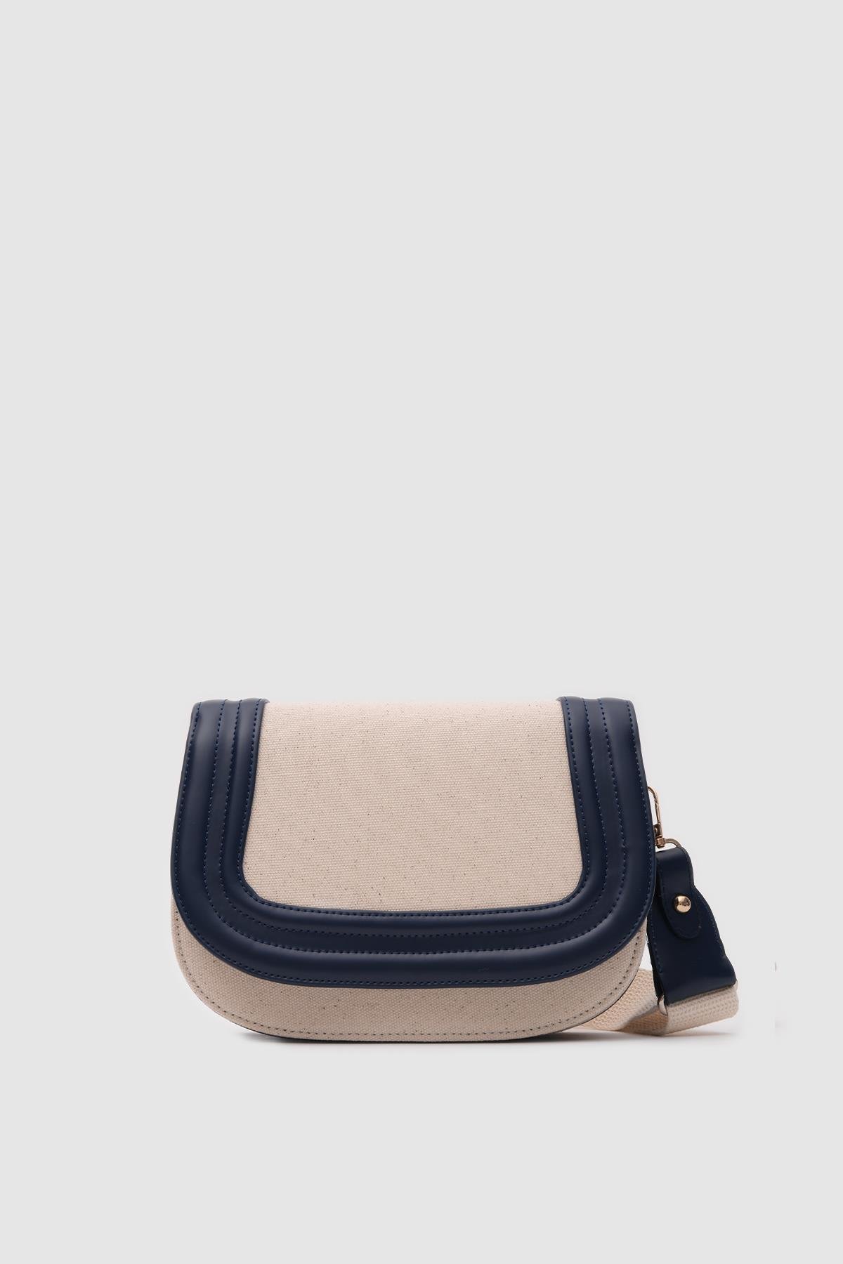Punch Oval Çapraz Çanta Lacivert | Shule Bags