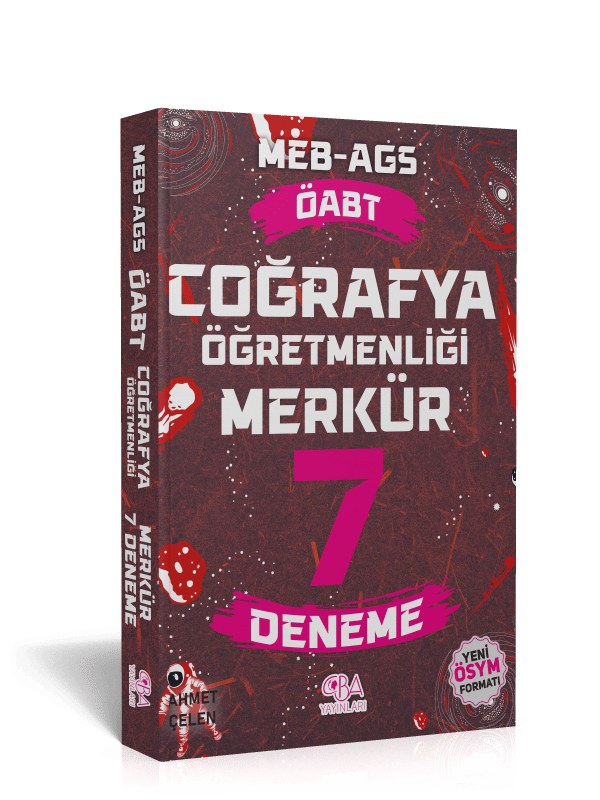 2025 ÖABT Coğrafya Öğretmenliği Merkür 7 Deneme