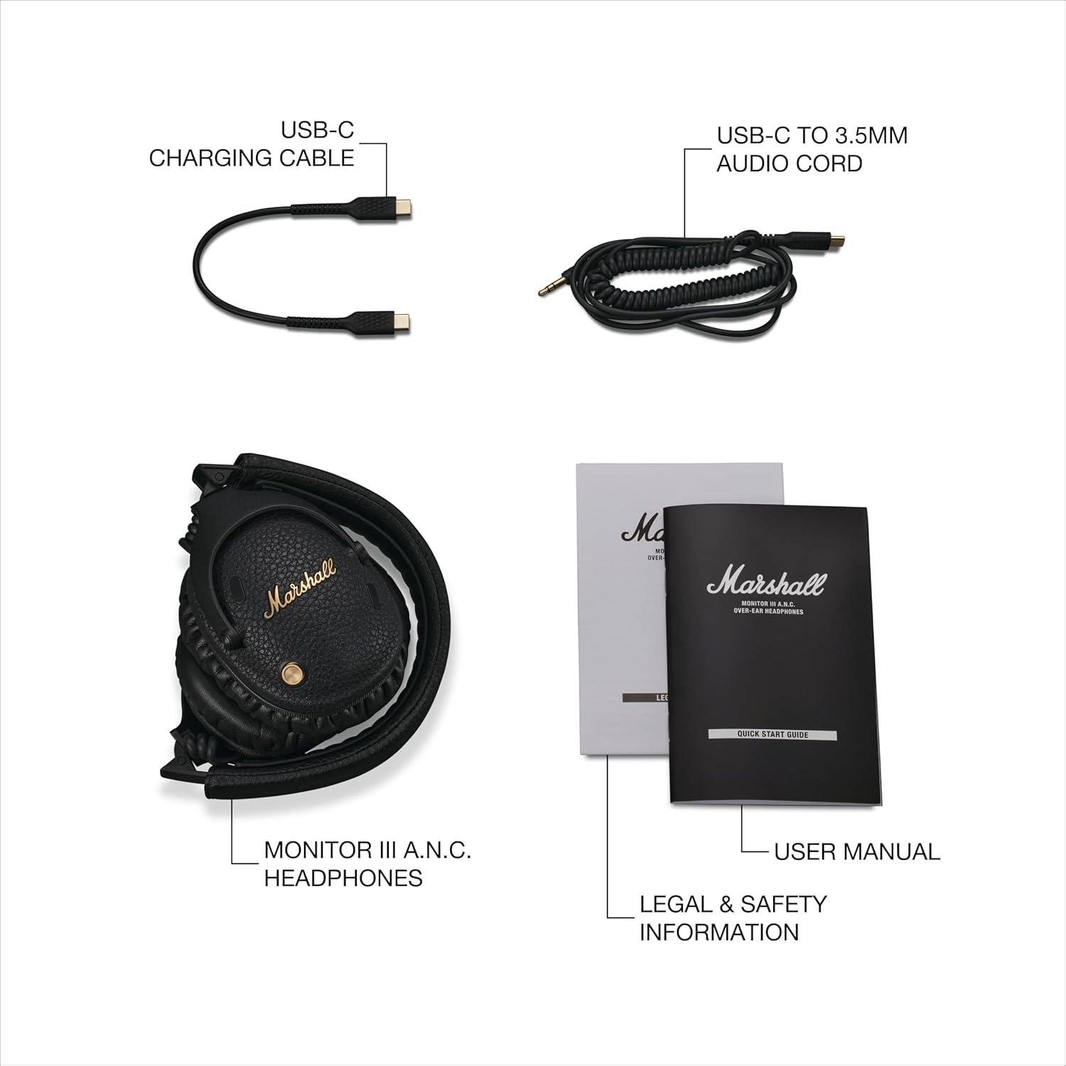 Marshall Monitor III ANC Kulaküstü Bluetooth Kulaklık