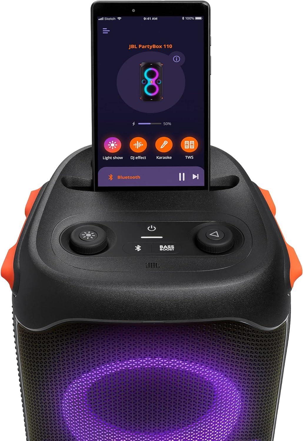 JBL PartyBox 110×2台 JBL Partybox 110 Taşınabilir Bluetooth Hoparlör - Siyah