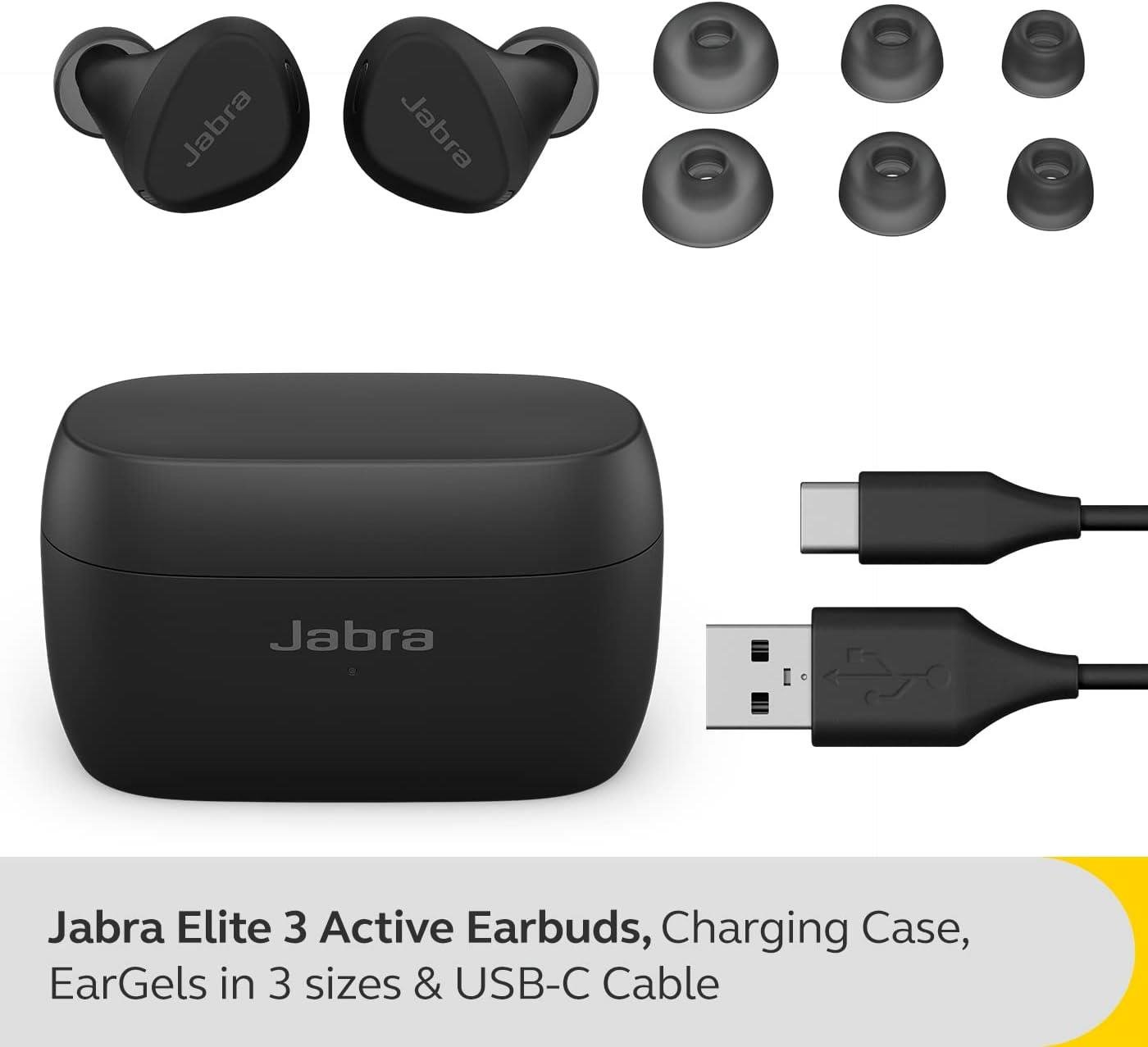 Jabra Elite 3 Active - Bluetooth Kulaklık ve Tüm Cep Telefonu