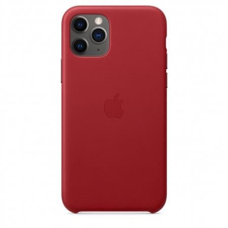 Apple iPhone 11 Pro Deri Kılıf (Product) Red - Nethouse