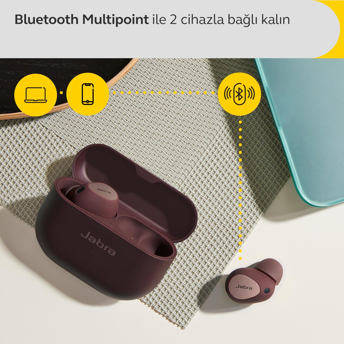 Jabra Elite 10 Kablosuz Kulaklık - Dolby Atmos Çevresel Ses