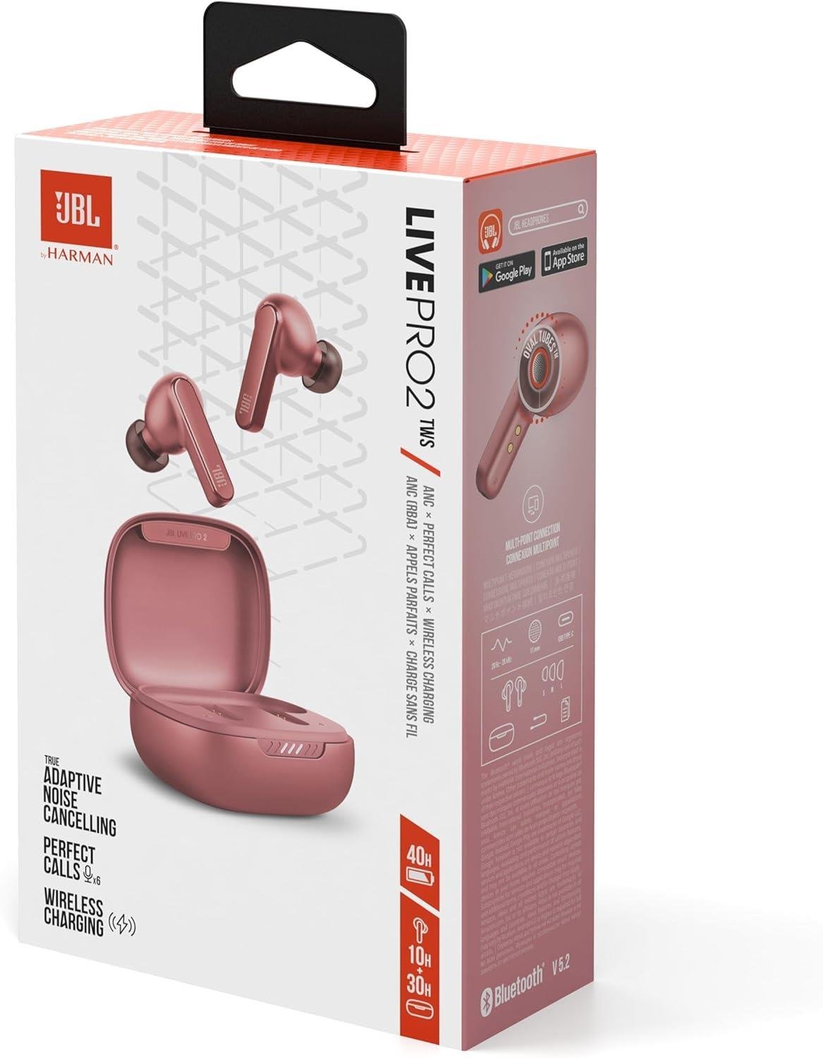 JBL Live Pro 2 Kablosuz Kulakici Kulakl k Pembe Nethouse