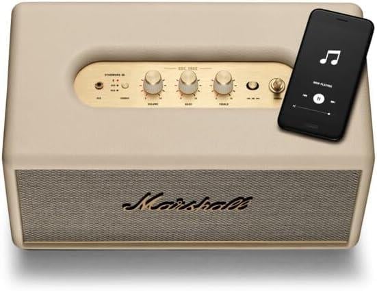 Marshall WOBURN III クリーム Woburn III Cream - Bluetoothホームオーディオスピーカー | Marshall.com