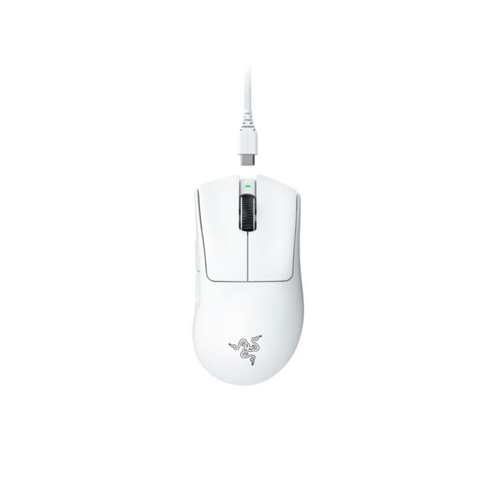 Razer DeathAdder V3 Pro White ゲーミングマウス Razer Deathadder V3 Pro Kablosuz Beyaz Gaming Mouse (RZ01-04630200