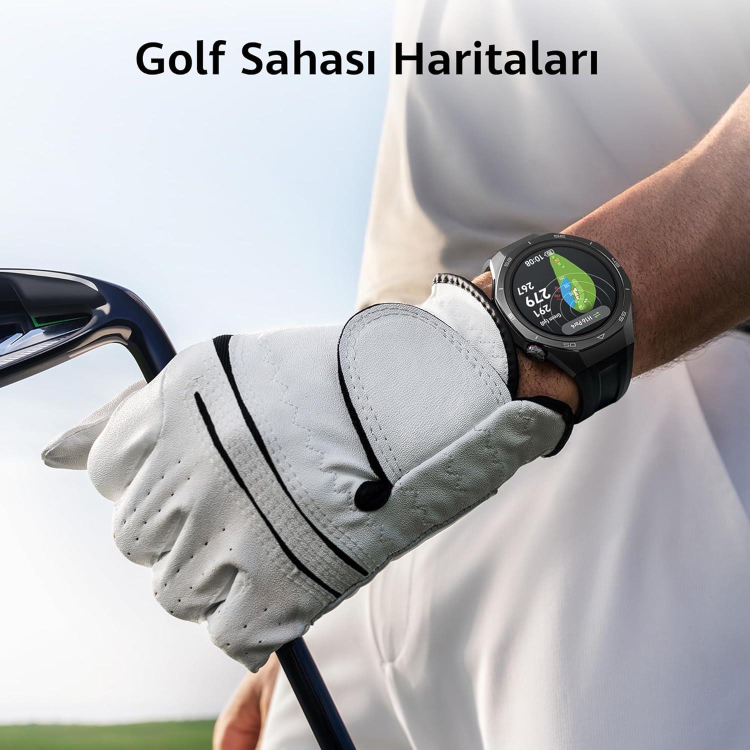 Huawei WATCH GT 5 Pro 46mm Akıllı Saat - Siyah