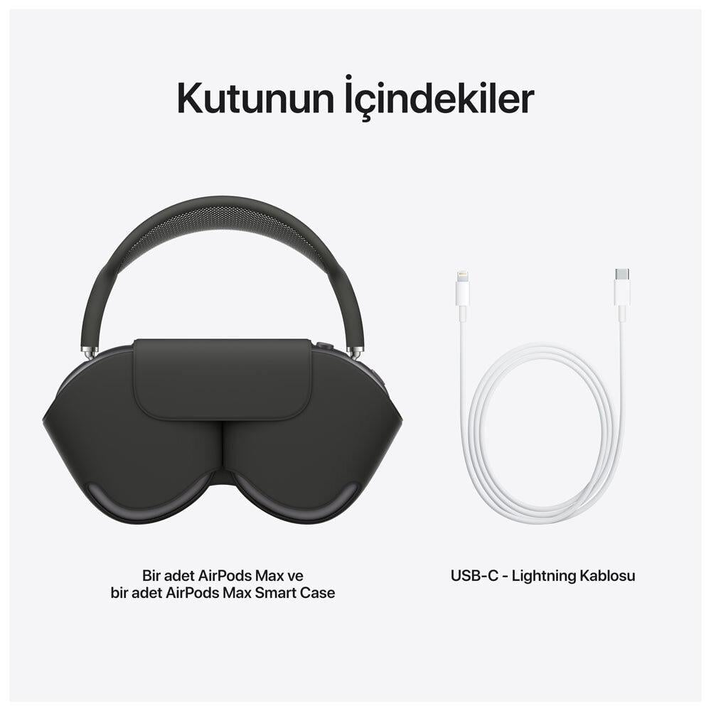 Apple AirPods Max Bluetooth Kulaküstü Kulaklık - Uzay Grisi
