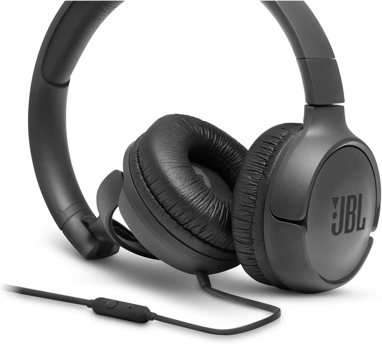 JBL Tune 500 Kulaküstü Kablolu Kulaklık - Siyah - Nethouse