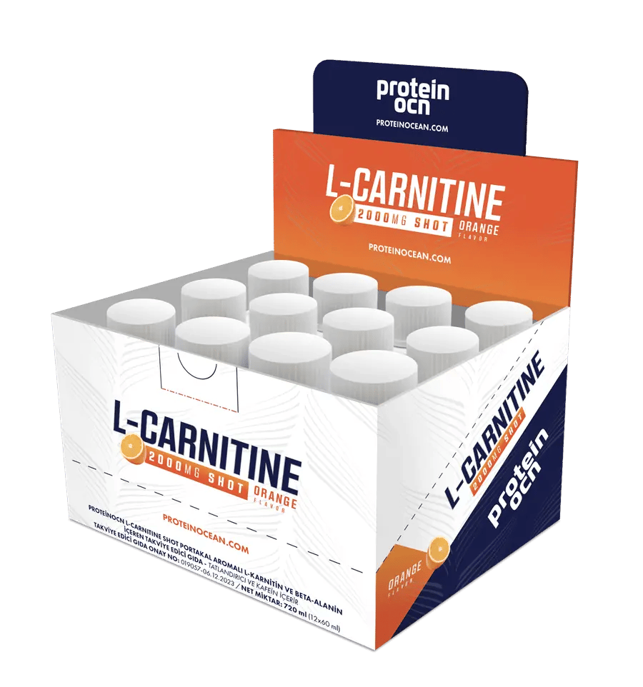 Protein Ocean L-Carnitine 2000 mg 12 Shot | Likit Carnitine Fiyat -  ProteinAVM
