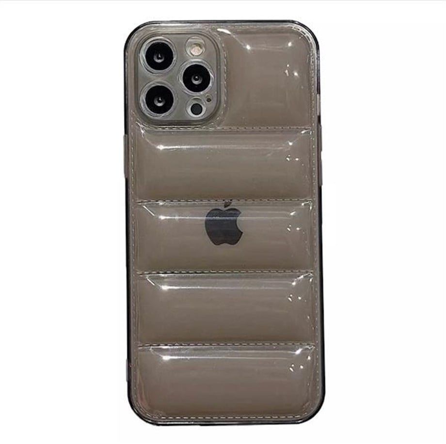 İphone 12 Pro Max Şefaf Puffer Telefon Kılıfı
