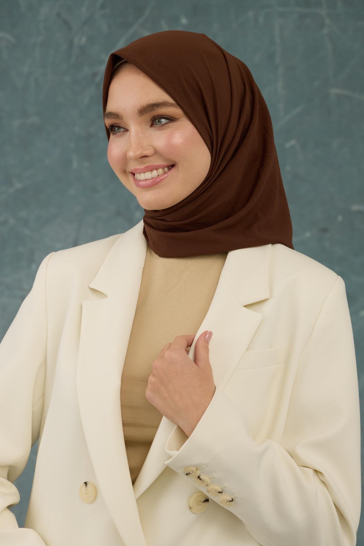 Acı Kahve Comfy Yok Eşarp -  10001-01