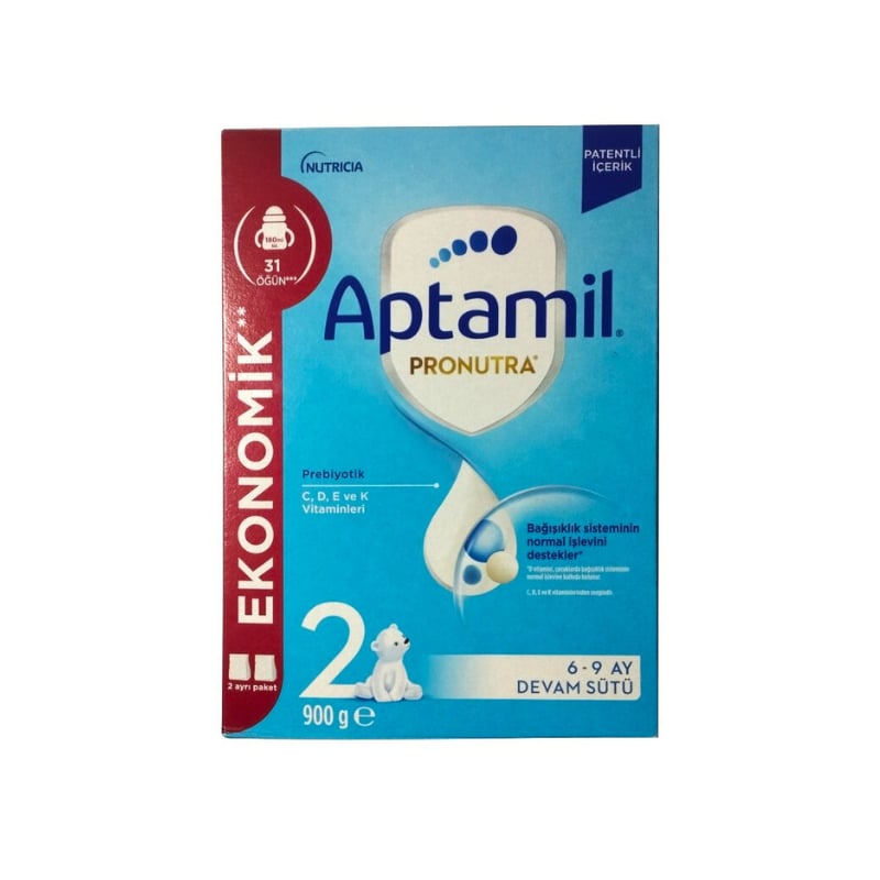 Aptamil Pronutra 2 Devam Sütü 900 g - Bebek Gıda Takviyesi ve Mama