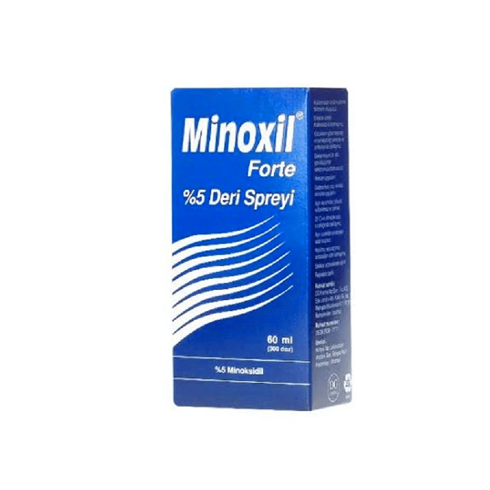Minoxil Forte %5 Deri Spreyi 60 ml - Tamamlayıcı Ürünler - Minoxil Forte  Ürünleri Eczanemix.com'da!