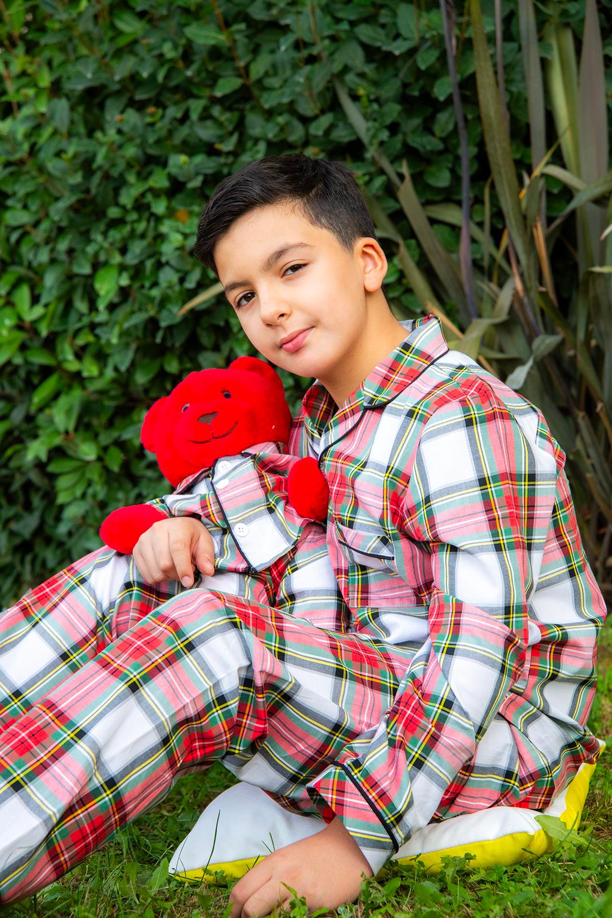 Inverno Pyjama Set with Matching Teddy Bear