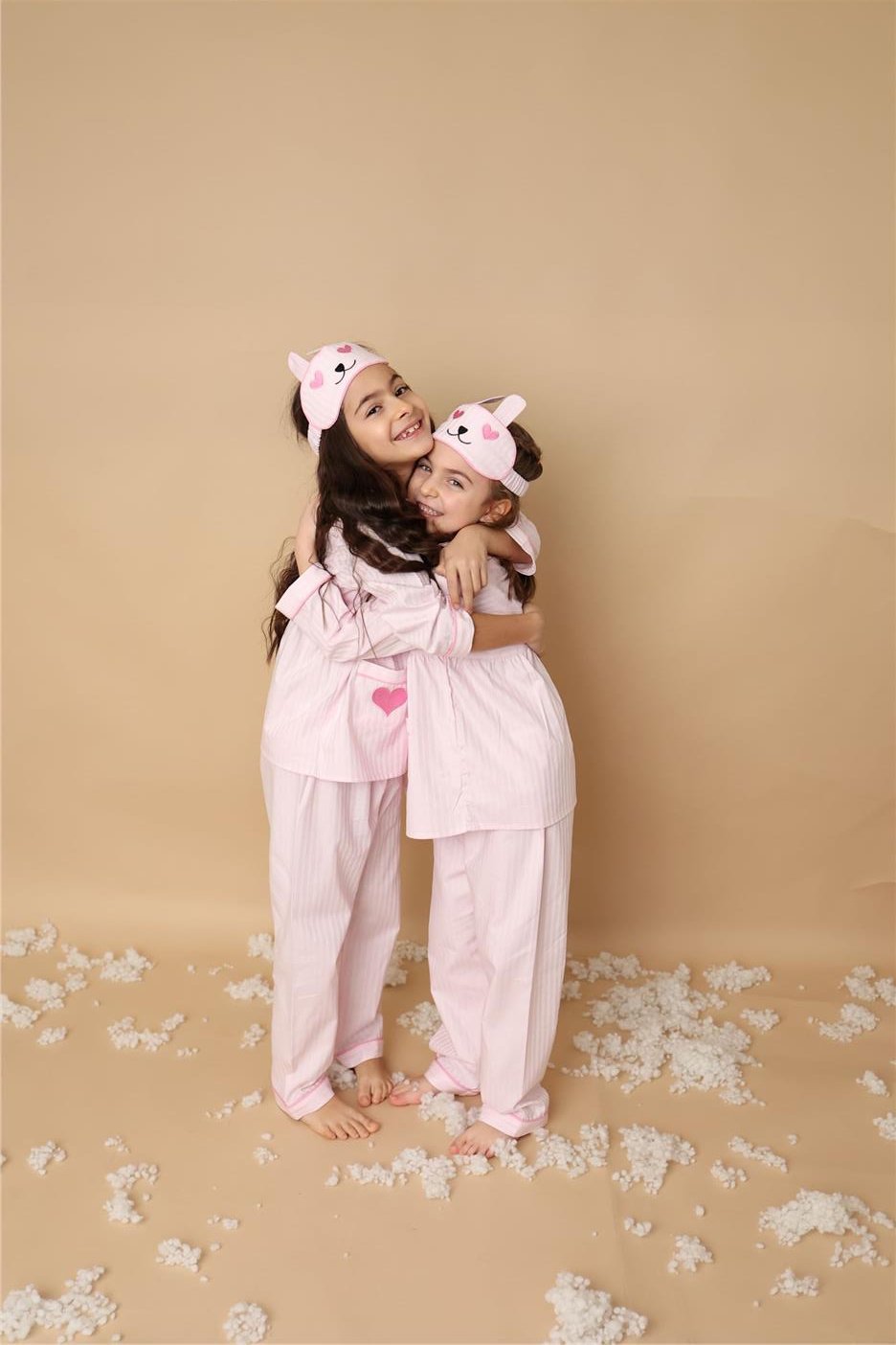 Bunny Girl Pyjama Set with Matching Teddy Bear I Girl I Lunamia
