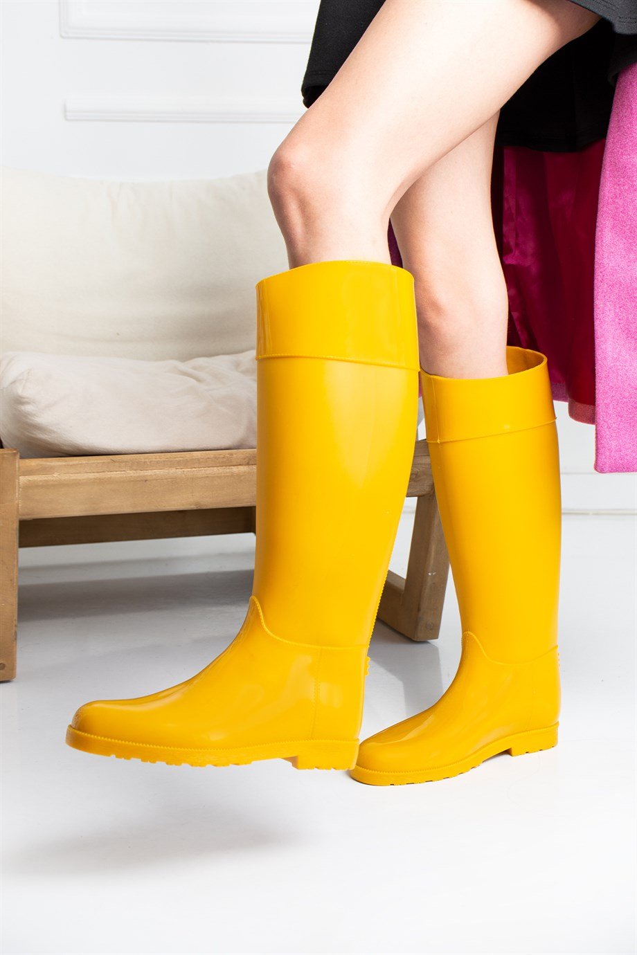 Rain Boots Kadın Yağmur Çizmesi - Wolk Shoes