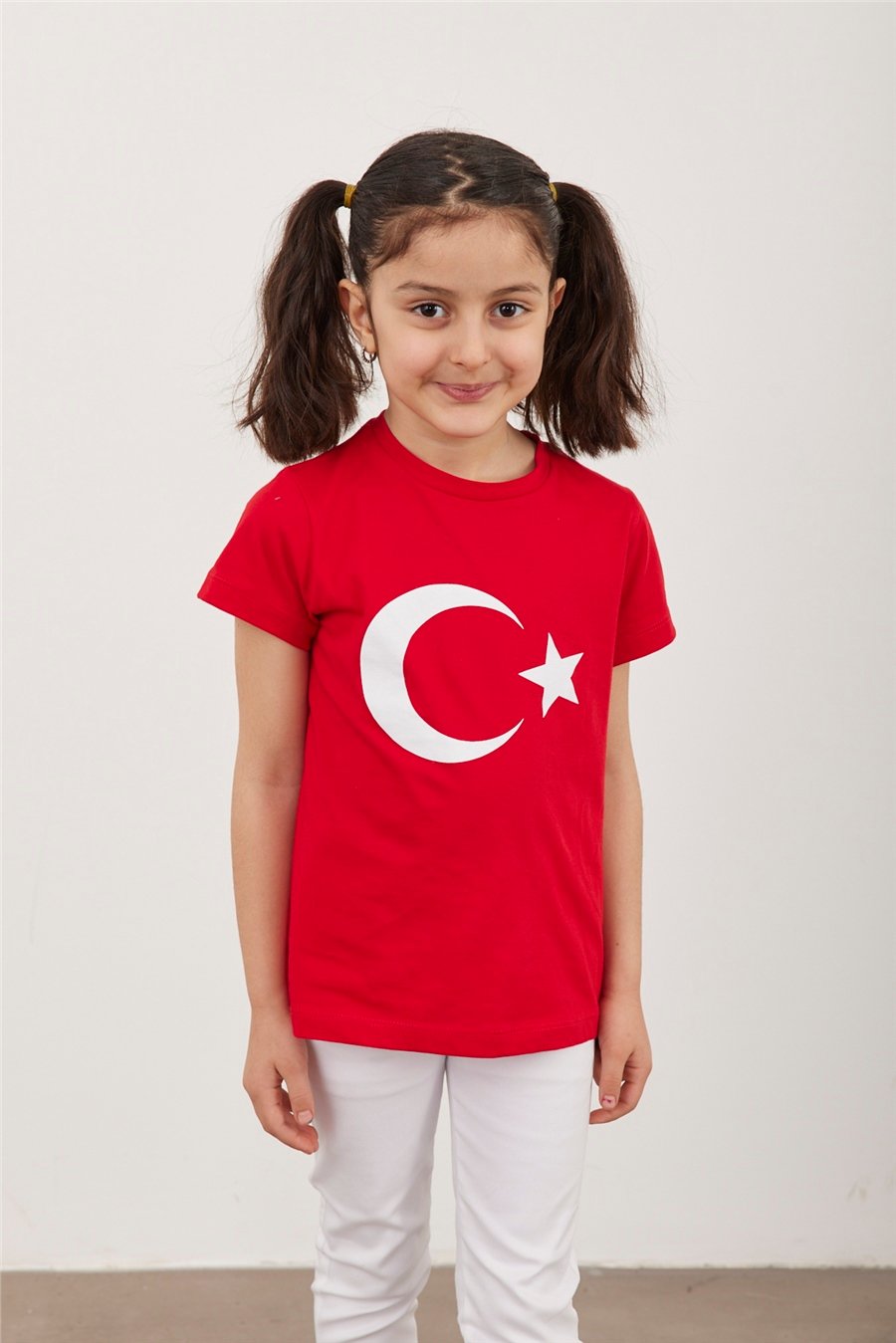 Çetinkaya Fitclub Türk Bayrağı 23 Nisan Temalı Kırmızı T-Shirt